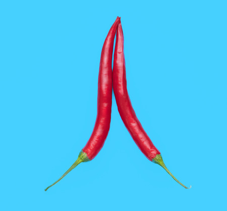 pop art red pepperの写真素材