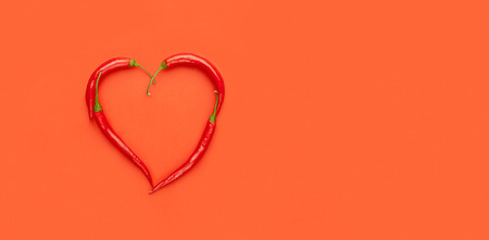 peppers heart, pop art, valentines dayの写真素材