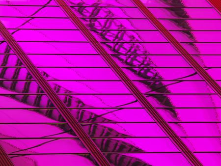 Abstraction. Fragment of office building - glass and reflection. Can be used as background.の写真素材
