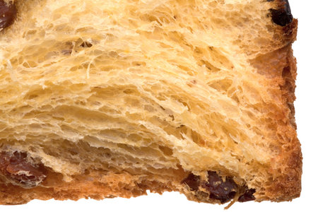 sweet cake Pandoro close upの写真素材