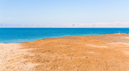 coast of Dead Sea, Jordanの写真素材