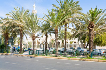 AQABA - JORDAN, FEBRUARY,23: Al-Sharif Al Hussein Bin Ali Mosque on February 23, 2012 in Aqaba,...