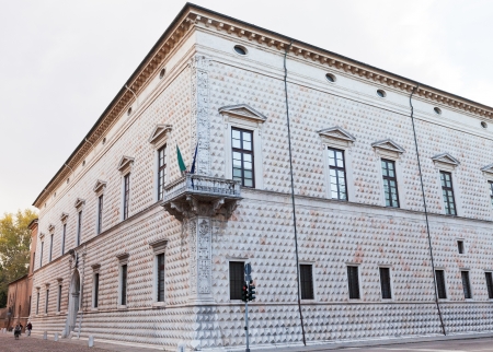 National Art Gallery of Ferrara in Palazzo dei Diamanti in Ferrara, Italyのeditorial素材