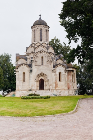 view of Katholikon of Andronikov Monastery in Moscow, Russiaの写真素材