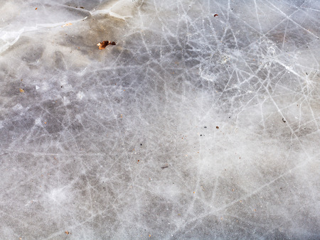 natural background - natural ice surface in cold winter dayの写真素材
