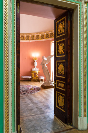 SAINT PETERSBURG, RUSSIA - MARCH 17, 2018: inside of rooms in Yusupov palace on Moyka river embankment. The Moika Palace was primary residence of noble family House of Yusupov in St Petersburgのeditorial素材