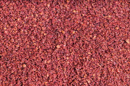 food background red ground sumac spice