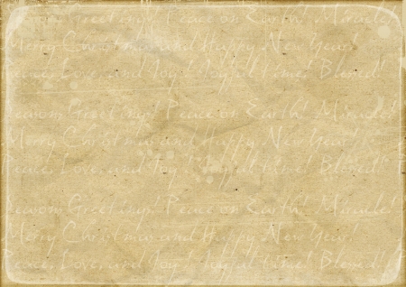 Vintage background with Christmas wishes の写真素材