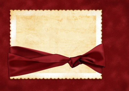 vintage greeting card with space for your text and image  の写真素材