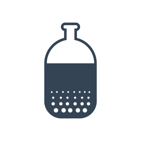 Vector black icon water treatment, purification, sedimentationのイラスト素材