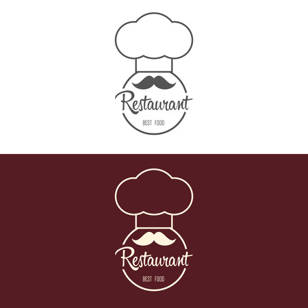 icon inspiration for restaurant or cafe. Vector Illustration, graphic elements editable for design.のイラスト素材
