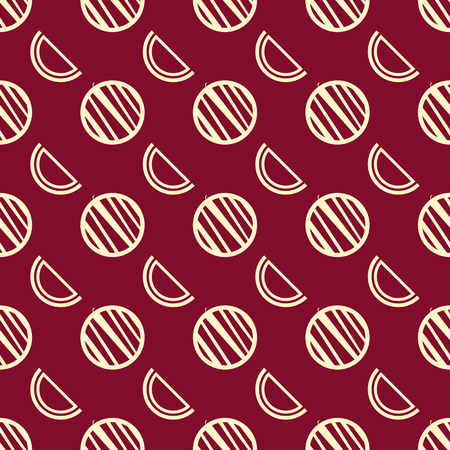 Design inspiration for seamless background, pattern and textures. Elements for textile products, business or other advertising. Watermelon.のイラスト素材