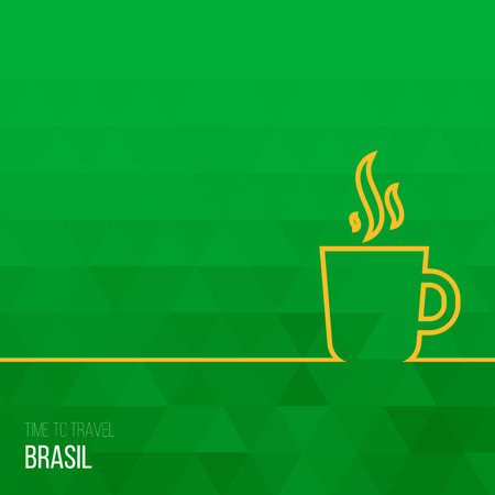 Design inspiration or ideas for Brasil. Attractions and associationsのイラスト素材