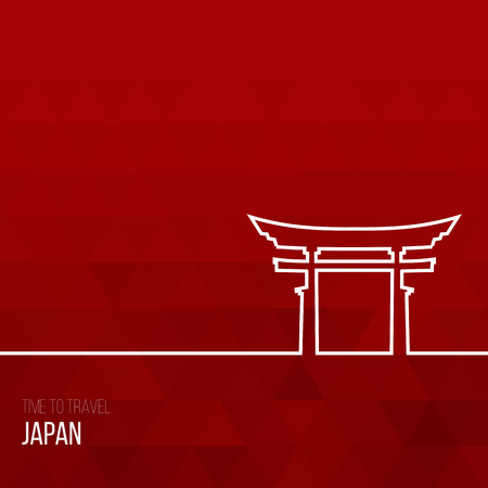 Creative design inspiration or ideas for Japan.のイラスト素材