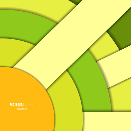 Illustration of unusual modern material design vector backgroundのイラスト素材