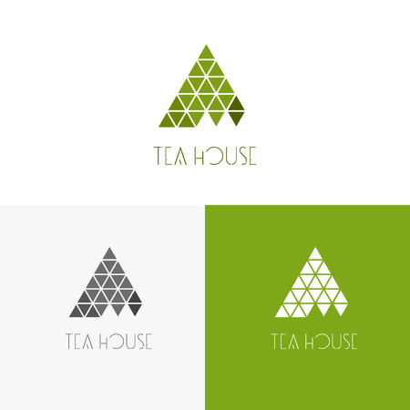 inspiration for shops, companies, advertising or other business with tea. Vector Illustration, graphic elements editable for design.のイラスト素材