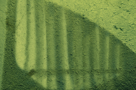 Abstract green grunge concrete wall backgroundの写真素材
