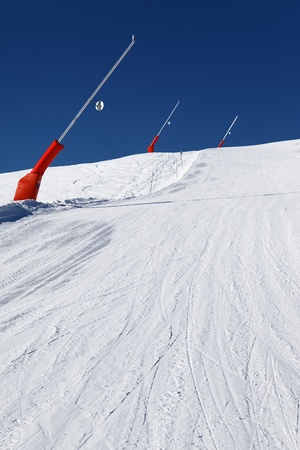 snowmakersの写真素材