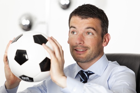 football businessの写真素材