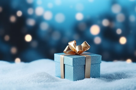 Single gift, AI generated imageの素材