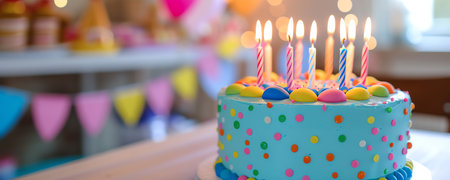 birthday cake, AI generated imageの素材