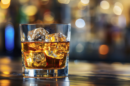 scotch glass, AI generated imageの素材