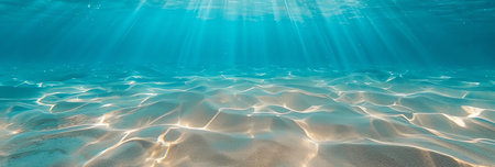 under water light, AI generated imageの素材