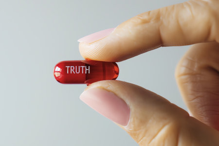 truth pill, AI generated imageの素材