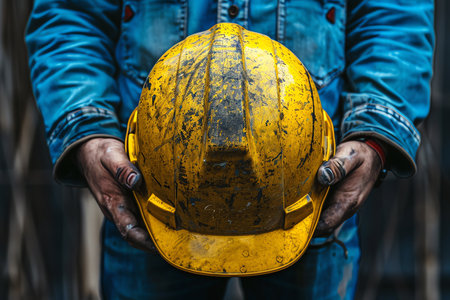 foremn helmet, AI generated imageの素材