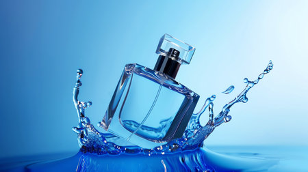 perfume bottle, AI generated imageの写真素材