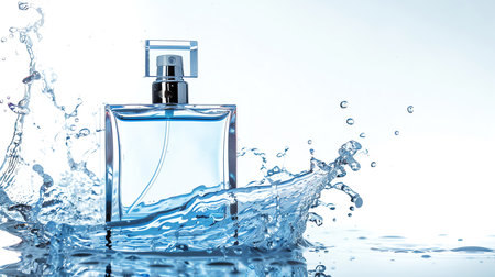 perfume bottle, AI generated imageの写真素材
