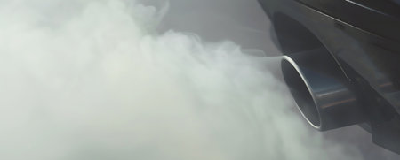 exhaust gas, AI generated imageの素材