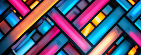 colorful digital background, AI generated imageの素材