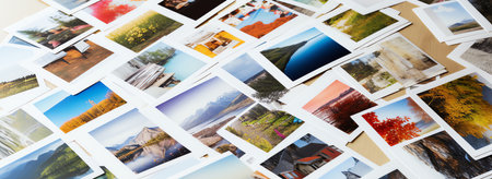 photos wall, AI generated imageの素材