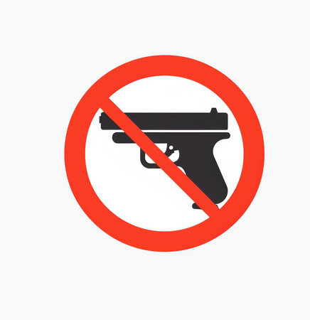no gun icon, AI generated imageの素材
