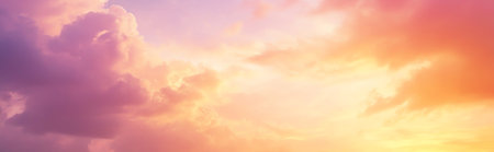 purple sunset, AI generated imageの素材