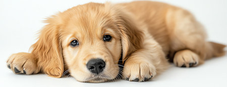 cute puppy, AI generated imageの素材