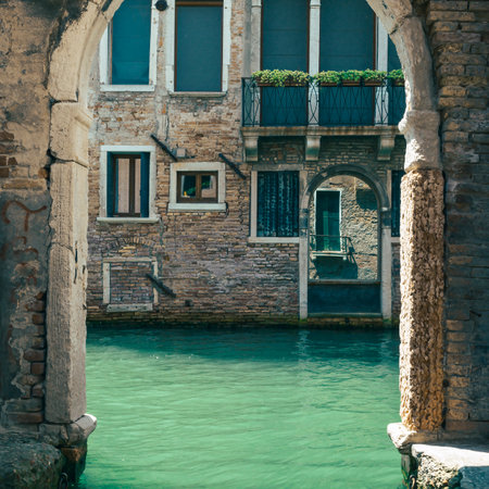 view in Venice, Italy, Europeの写真素材