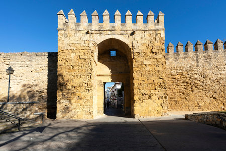 famous fortifications of Cordoba, Spainの写真素材