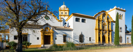 famous monument in Sevilla, Spainの写真素材