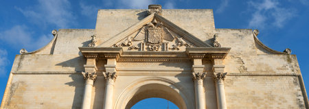 architecture of Lecce, Puglia, Italyの写真素材