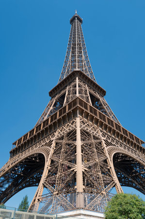Famous Eiffel tower in Paris, Franceの写真素材