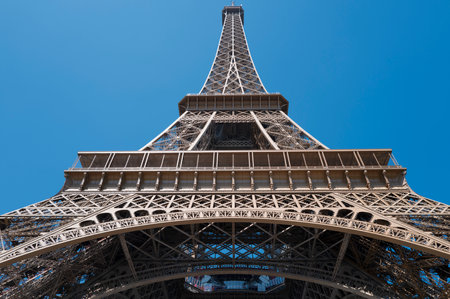 Famous Eiffel tower in Paris, Franceの写真素材