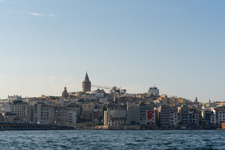 Galata Tower in Istanbul, Turkeyのeditorial素材