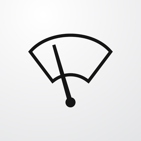 speedometer icon illustration isolated vector sign symbolのイラスト素材