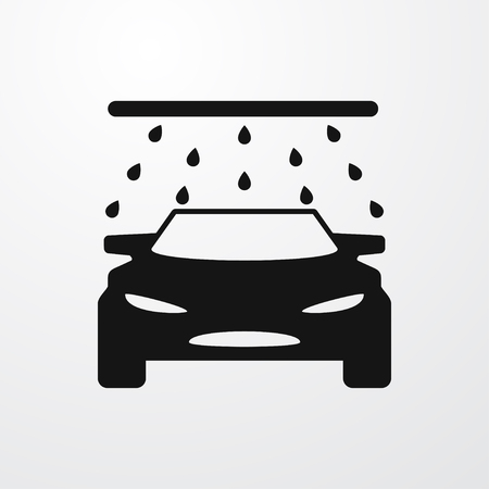 car wash icon illustration isolated vector sign symbolのイラスト素材