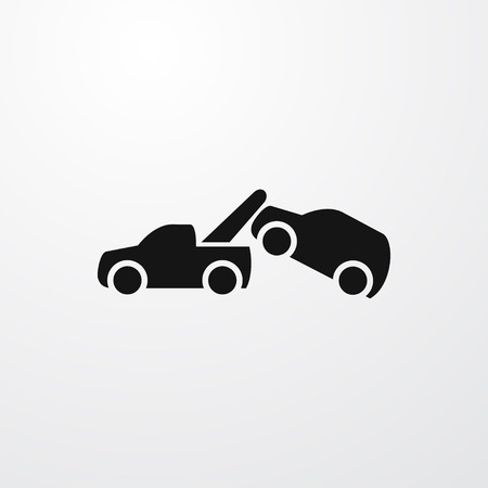 car accident icon illustration isolated vector sign symbolのイラスト素材