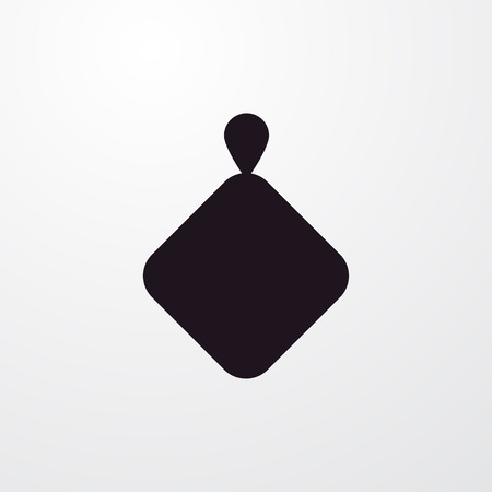 cutting board icon illustration isolated vector sign symbolのイラスト素材