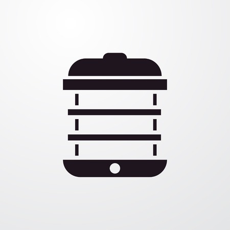 steamer icon illustration isolated vector sign symbolのイラスト素材