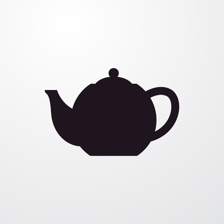teapot icon illustration isolated vector sign symbolのイラスト素材
